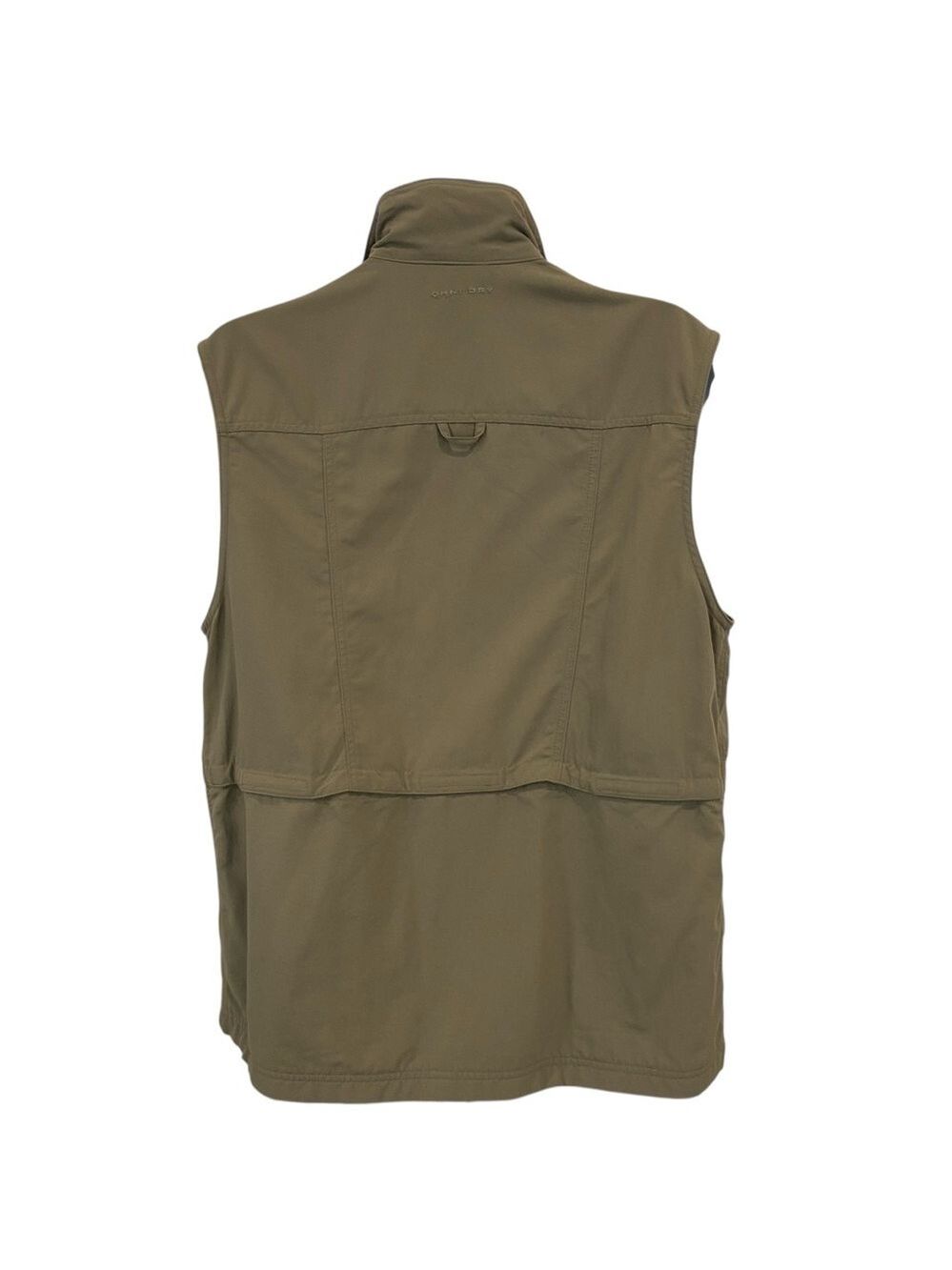 Columbia Titanium outdoor sleeveless jacket vest pockets men Medium olive green - Picture 6 of 16